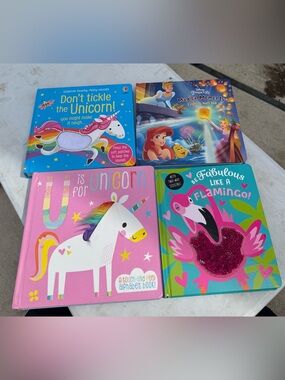 Bundle of 4 hardcover kids books
